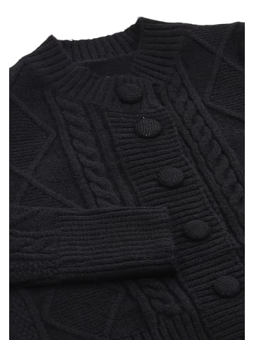 CARNEA Strickjacke in Schwarz