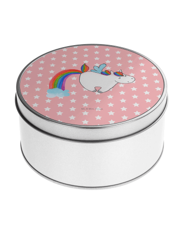 Mr. & Mrs. Panda Keksdose Einhorn Fliegendes Pferd ohne Spruch in Rot Pastell