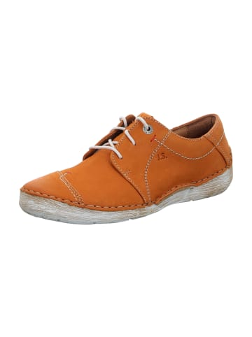 Josef Seibel Komfort Schnürschuhe in Orange