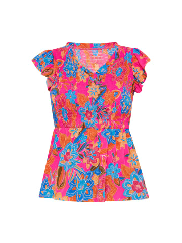 Usha Women Blouse in multicolor pink