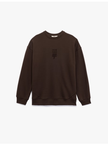 KOTON SWEATSHIRTS in Braun