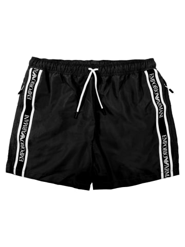 Emporio Armani Boxer Beachwear in Schwarz