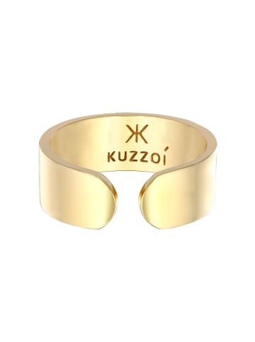 KUZZOI Ring 925 Sterling Silber in Gold