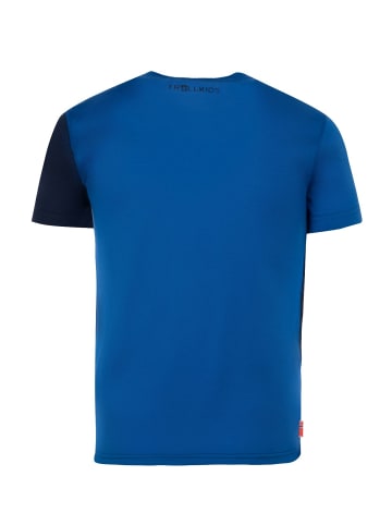 Trollkids T-Shirt "Sandefjord" in Marineblau / Mittelblau