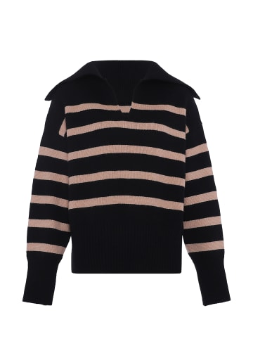 Blonda Damen Sweater in SCHWARZ BEIGE