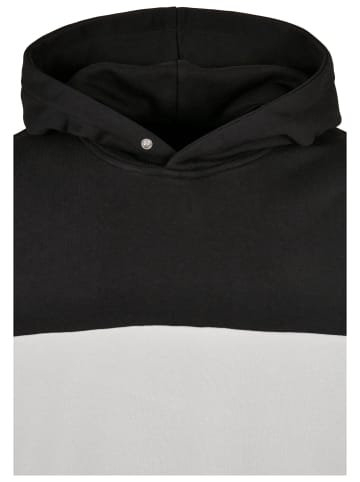 Urban Classics Kapuzenpullover in lightasphalt/black