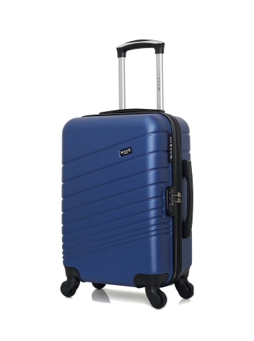 WAVE PARIS Hartschalen Handgepäck TIGRE in Dunkelblau (37L)