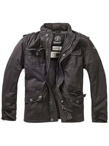 Brandit Winterjacke "Britannia Winter Jacket" in Schwarz