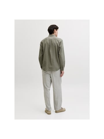 Jack & Jones Langarmhemd in Dusty Olive