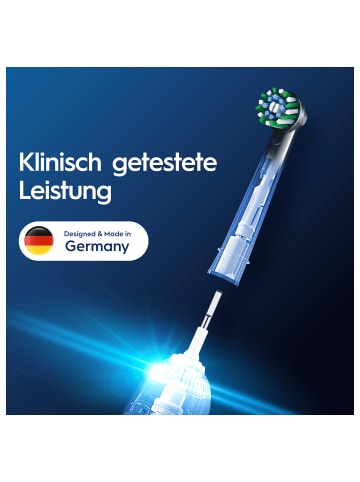 Oral-B Elektr. Zahnbürste "Vitality Pro" + 10 Aufsteckbürsten "Pro - CrossAction"