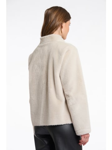 RINO&PELLE Fellimitatjacke für Damen in uni