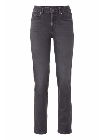 Hessnatur Jeans LEA Mid Rise Slim in black washed