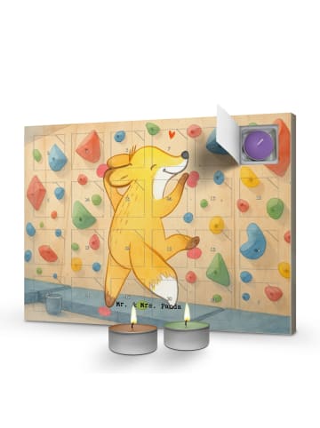 Mr. & Mrs. Panda adventskalender kerzen Fuchs Bouldern Design oh... in Weiß