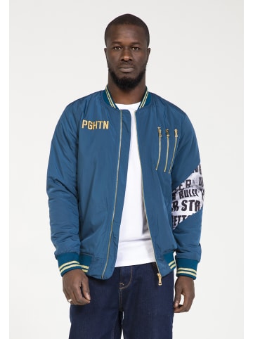 PLUS EIGHTEEN Herren Blouson in Blau