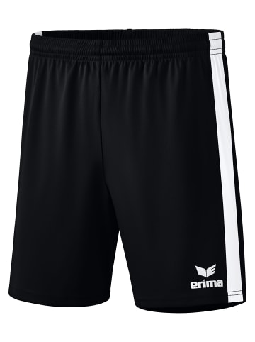 erima Retro Star Shorts in schwarz/weiss