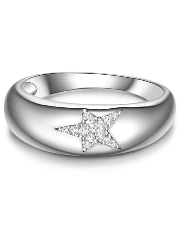 Glanzstücke München Ring Stern Sterling Silber Zirkonia in silber