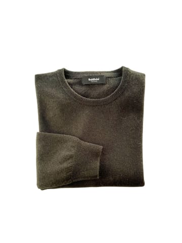 Baldinini Trend Zweifarbig Grün Kaschmir Herren Pullover