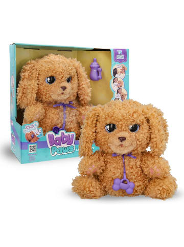 Baby Paws Labradoodle Interaktiver Plüschhund mit 15+ Lauten + Reaktionen ab 3 Jahren