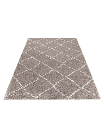 Mint Rugs Hochflor Teppich Hash Beige Creme