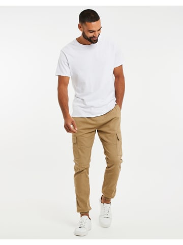 Threadbare Cargohose Bloomfield in Stone