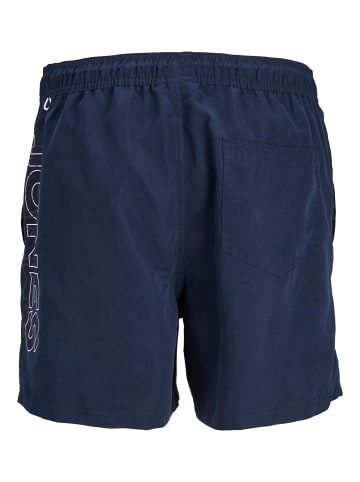 JACK & JONES Junior Bade-Shorts 'Fiji' in dunkelblau