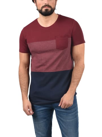 !SOLID Rundhalsshirt SDMingo in Rot