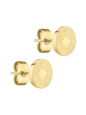 LIEBESKIND BERLIN Ohrstecker The Coin in gold