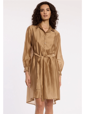 Ana Alcazar Elegantes Kleid für festliche Anlässe in Brown