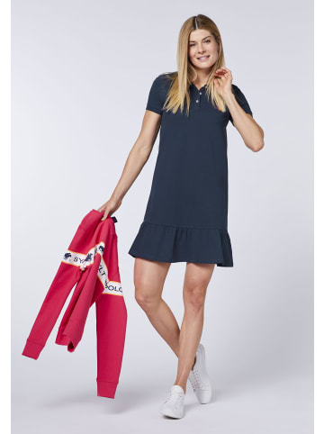 Polo Sylt Polokleid im klassischen Polo-Stil in Blau