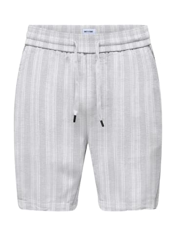 Only&Sons Shorts 'Tel Walker' in hellgrau