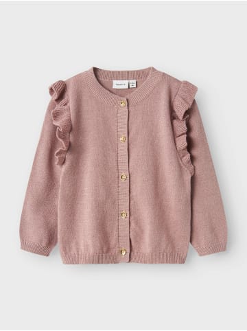name it Strickjacke  NMFABINNE LS KNIT CARD in deauville mauve