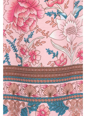 gaya Women Dress in Light Rose Multicolor