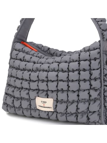Les Visionnaires Unio Hobo Schultertasche 47 cm in graphite