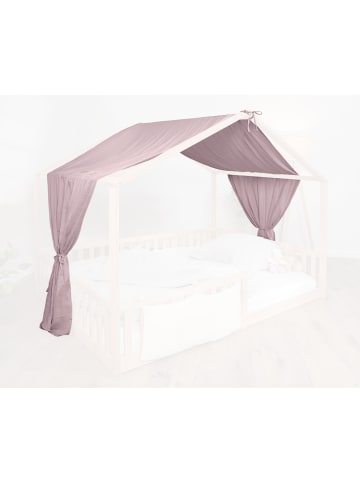 tiSsi tiSsi® Baldachin Musselin für Hausbetten 120-140x200 cm altrosa