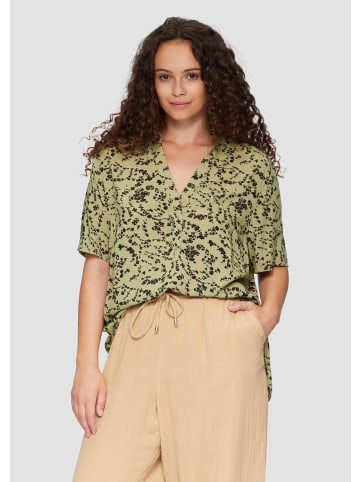 QS Bluse in 72A0_salbeigrün