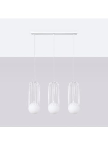 Nice Lamps Pendelleuchte BELINDA 3L  Weiß H 209