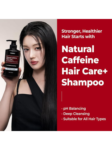 KUNDAL Shampoo Natural Caffeine Anti-Haarausfall, 500 ml