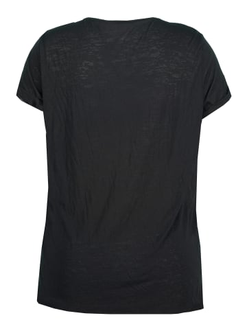 Ulla Popken Shirt in schwarz