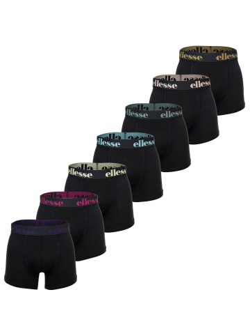 ellesse Boxershort 7er Pack in Schwarz/Mulit3