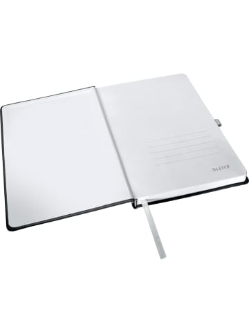 Leitz Notizbuch Style A5 80 Blatt kariert schwarz