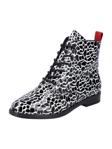 rieker Schnürstiefeletten in Schwarz