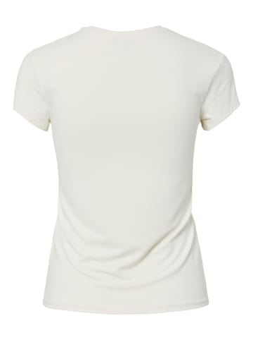Pieces T-Shirt in Coconut Milk