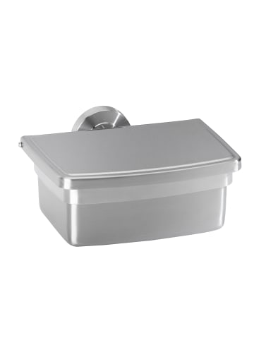 Amare bath Feuchttücherbox aus Edelstahl in Silber