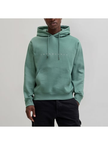 Jack and Jones JJESTAR JJ Sweat Hood in Türkis