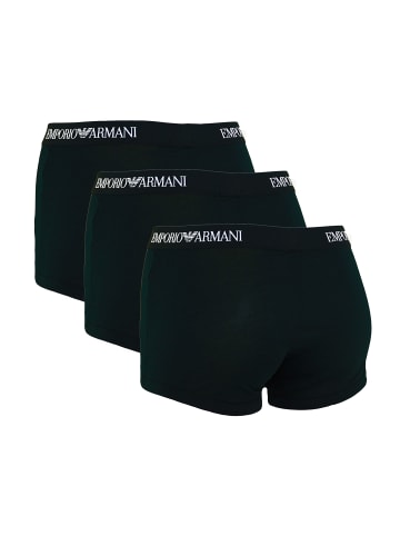 Emporio Armani Boxershorts 'Trunk' in black