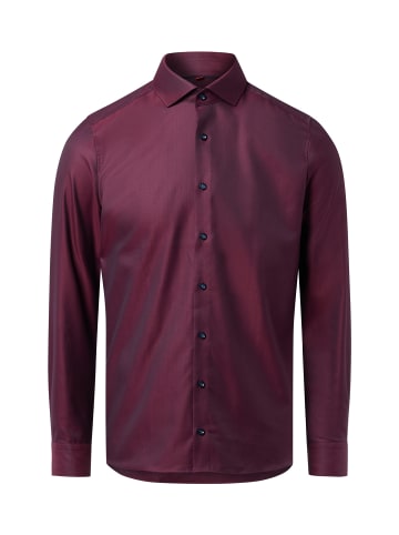 Finshley & Harding Hemd in aubergine - 0014