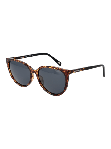 Skechers Damen Sonnenbrillen Rund Braun