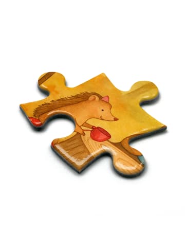 Mr. & Mrs. Panda Puzzle Waldtiere Picknick Design ohne Spruch in Weiß