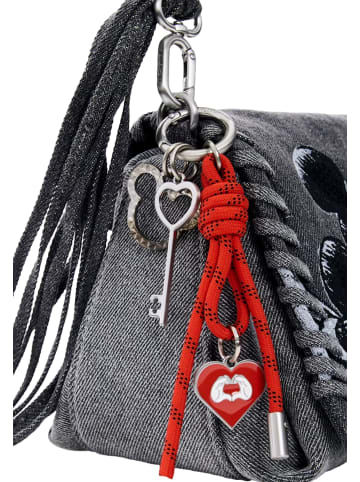 Desigual Umhängetasche 'Mickey Kiss' in grau