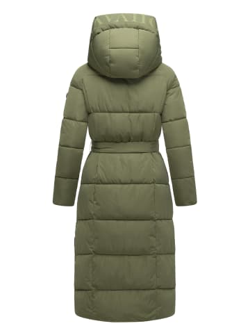 Navahoo Steppmantel Eisblick 14 in Olive Leaf
